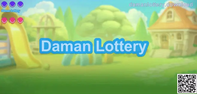 Daman Lottery app guide hero image showing download theme